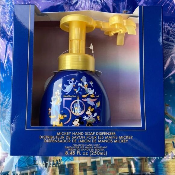 WDW 50th Anniversary Soap Dispenser - Picture 2 of 5